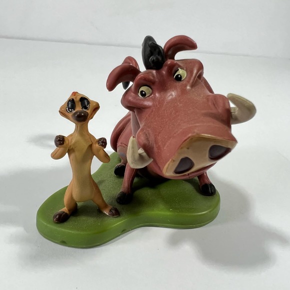 Figurine Vintage The Disney Store Timon Pumba the Lion King - Picture 3 of 7